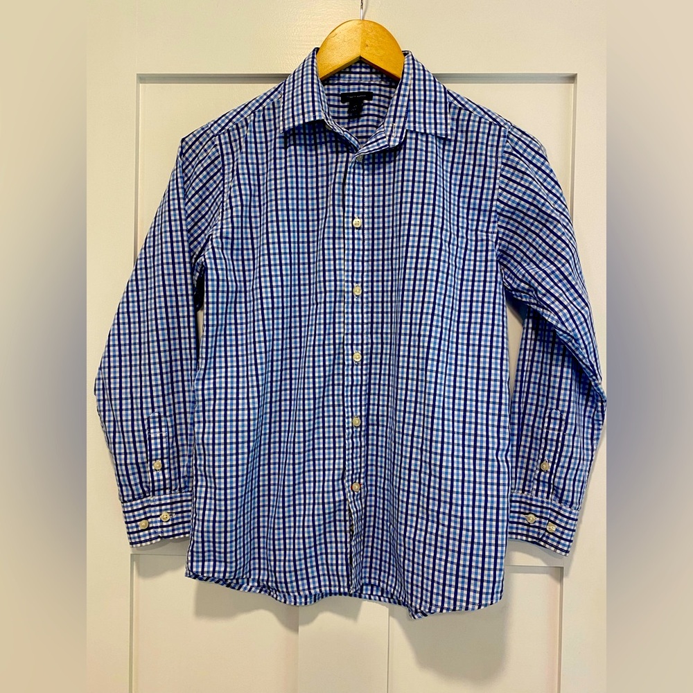 Tommy Hilfiger Blue Checkered Shirt